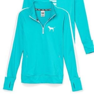 VS Pink Ultimate Half Zip Jacket