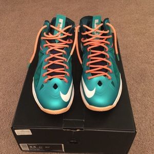 Lebron X Dolphins