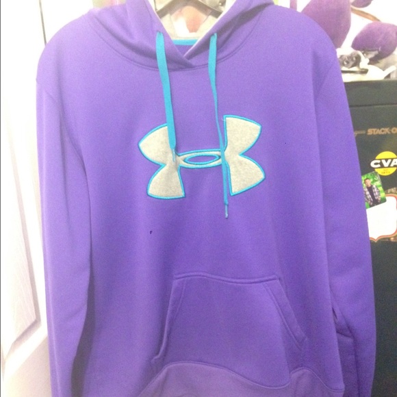 Purple and Turq. Under Armour Jacket