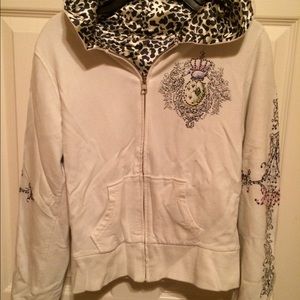 2 in 1 jacket with hood.