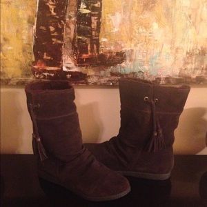 Never Worn. Nine West Suede Boots