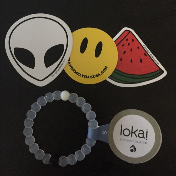 Brandy Melville Jewelry - Clear Lokai bracelet