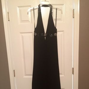 BCBG formal black dress