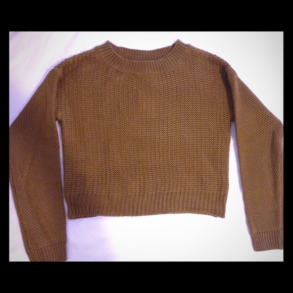 Cropped sweater