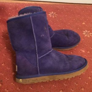 Used uggs blueberry colored