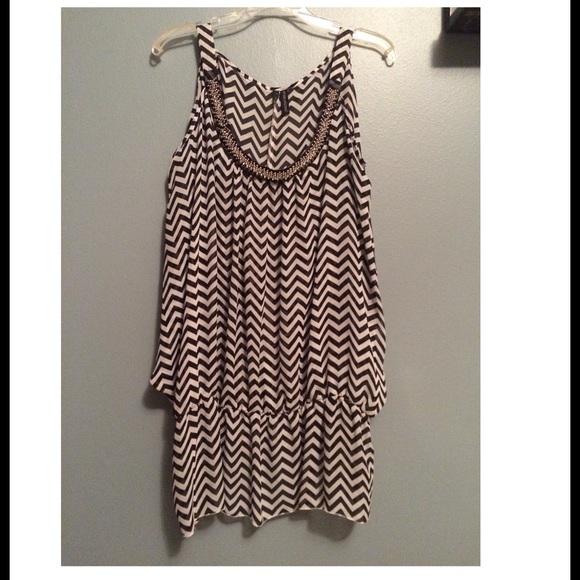 Print Sheer Blouse