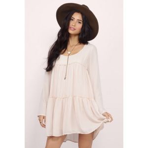 Tier she goes again shift dress