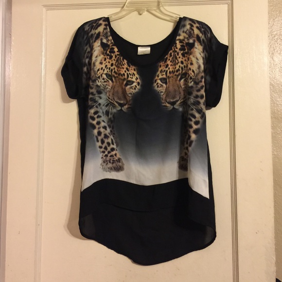 Black tiger shirt