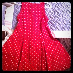My Michelle Red Polka Dot Dress