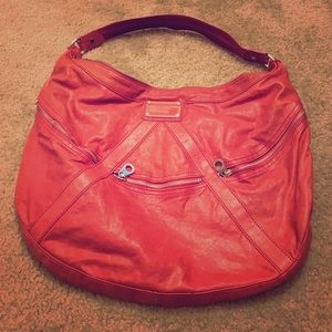 Marc by Marc Jacobs red leather purse