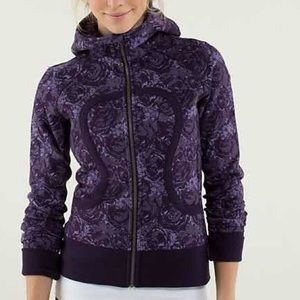 Lululemon purple scuba hoodie size 4!