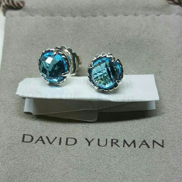 Chatelaine Blue Topaz earring