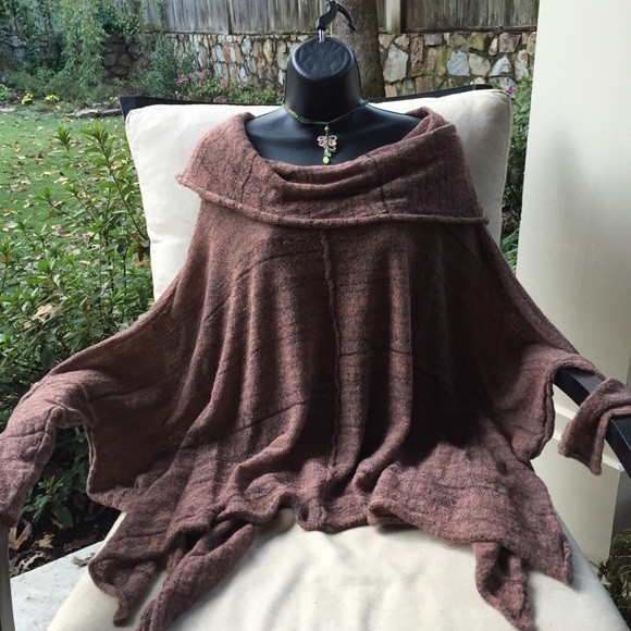 Free People Sweaters - NWT Free People Banana Split Stripe Cowl Size XS-L
