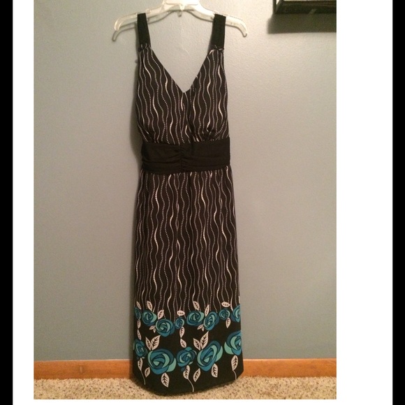 Floral print dress