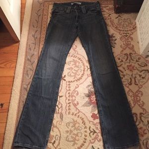 Gap Ultra low rise boot cut jeans