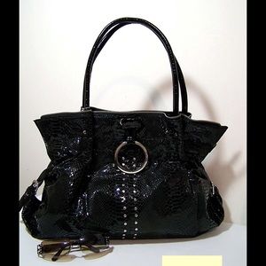 New Faux Leather Snake Look Bag - Closeout