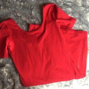 Red Body Con Dress