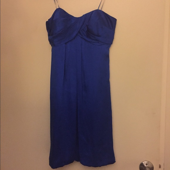 Cache bright blue party dress