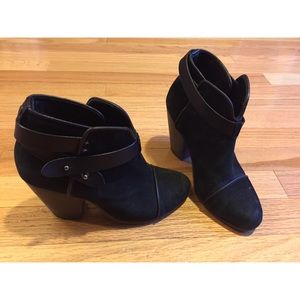 Rag and bone harrow bootie.