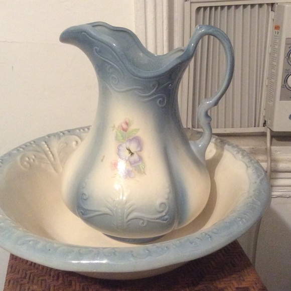 Iron stone Other - Iron stone pitcher and bowl great condition