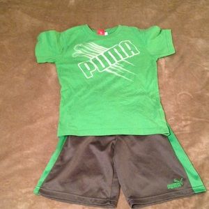 Boys puma set