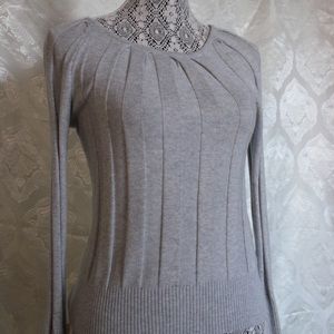 Gray Tight Sweater Petite