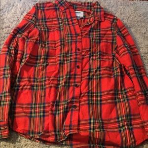 Old navy flannel.