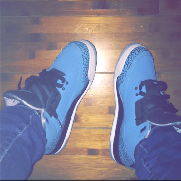 Powder blue 3's