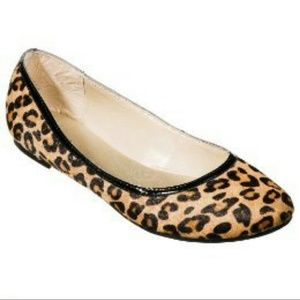 Cute leopard print Merona flats