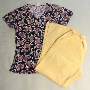 Pair of scrubs uniform