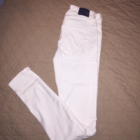 White American Eagle jeans.