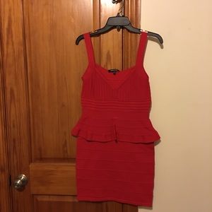 Red bandage dress