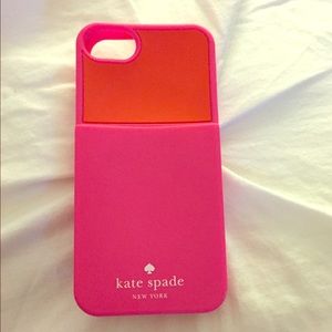 Kate spade iPhone 5 rubber case