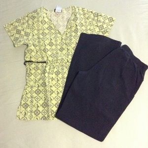 Pair of scrubs uniform
