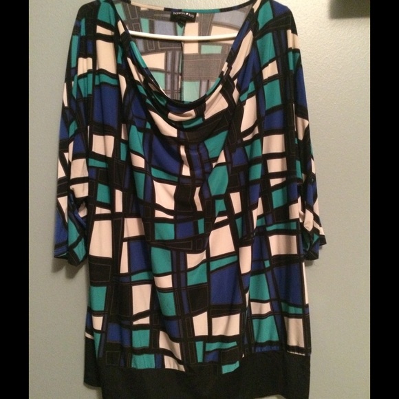 Print blouse