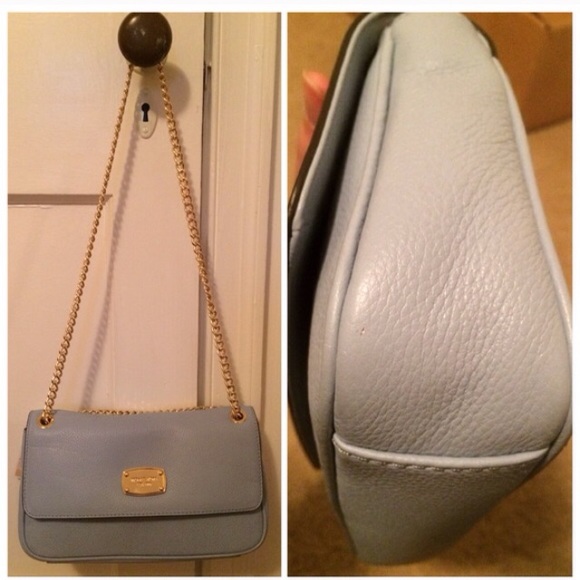 Michael Kors Baby Blue Shoulder Bag - Picture 4 of 4