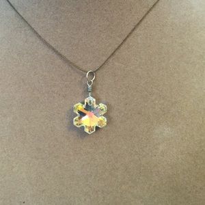 Swarovski Snowflake Pendant
