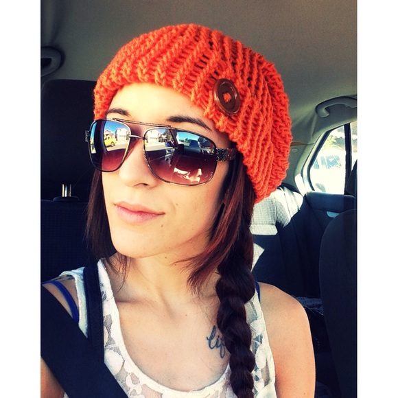 Hand Knitted Slouchy Beanie