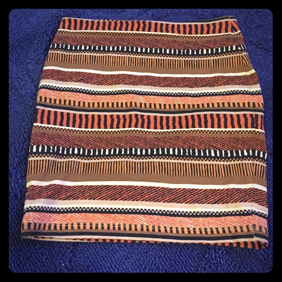 Tribal mini skirt
