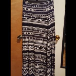 Long Maxi Knit Skirt