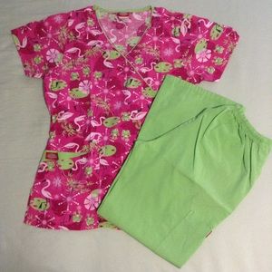 Pair of scrubs uniform