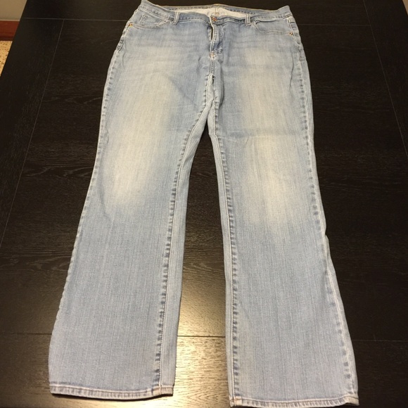 Old Navy Washed Blue 16 Long Jeans 🌺🌸💐