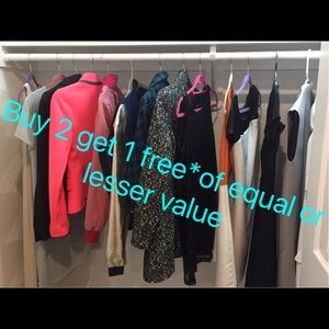 Buy 2 get 1 free !Closet clear out !!!
