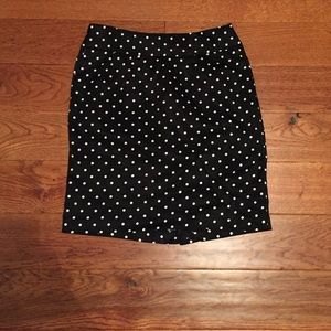 Merona Polka Dot pencil skirt
