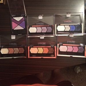 Set of Maybelline eye studio quads