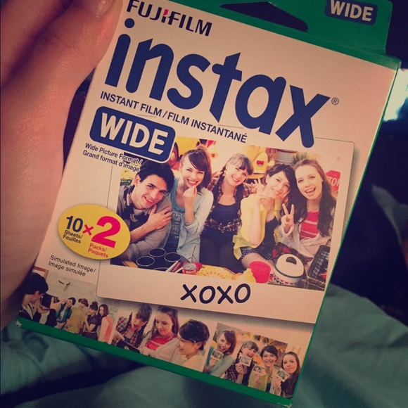 instax wide instant film (two 10 packs)