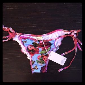 NWT Agua Bendita "Bendito Petalo" Bikini Bottom
