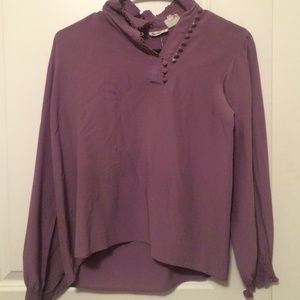 vintage ruffle shirt