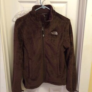 Fleece north face jacket
