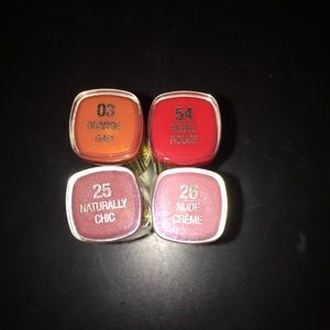 Milani lipsticks lot of 4 USED